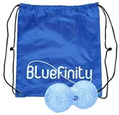 Akcesoria do masażu - Zipro bluefinity rolka do masażu Duo ball, nawet Mass Age rolka do masażu w 8 lub o średnicy 12 cm do klatki piersiowej, do masażu powięzi do samodzielnego masażu, do masażu piłka do leczenia punktowy 10020 (10020551_58) - miniaturka - grafika 1