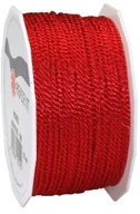 Pasmanteria - Pattberg Na prezent 2 MM 50 m MOSEL  sznurkiem, czerwony 43602/50-609 - miniaturka - grafika 1