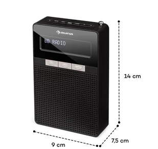 Auna DigiPlug FM Czarne - Radia - miniaturka - grafika 8