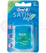Nici dentystyczne - Oral-B ORAL-B Satin Tape 25m taśma dentystyczna o satynowej powłoce, miętowa E978 - miniaturka - grafika 1
