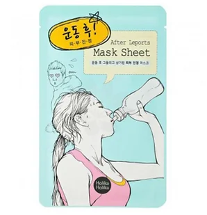 Holika After Mask Sheet maska do twarzy After Working Out 1szt - Maseczki do twarzy - miniaturka - grafika 3