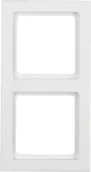 Klawisze i ramki - Berker Q3 biały ramka 2 B_10126099 - miniaturka - grafika 1