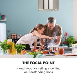 Klarstein Barett Inox (TK15-Barett-SS) - Okapy kuchenne - miniaturka - grafika 2