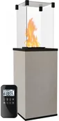 Kominki gazowe - Kratki ogrzewacz gazowy PATIO mini spiek kwarcowy FOKOS SALE automatyka pilot PATIO/MINI/G30/37MBAR/Q/F/S - miniaturka - grafika 1