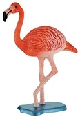 Figurki dla dzieci - Bullyland 63715 - figurka do zabawy, flamingo, ok. 7 cm wielkości, starannie ręcznie malowana figurka, bez PCW, wspaniały prezent dla chłopców i dziewczynek do fantazyjnej zabawy 63715 - miniaturka - grafika 1