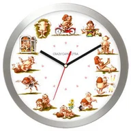 Zegary - Atrix Zegar aluminiowy Crazy Kamasutra AL2412KS - miniaturka - grafika 1