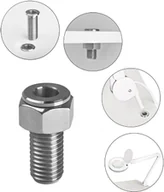 Lampy kosmetyczne - ACTIVESHOP UCHWYT LAMPY-LUPY TUBE INOX - miniaturka - grafika 1