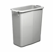 Kosze na śmieci - Durable Pojemnik 60l szary PO.153.032/4 - miniaturka - grafika 1