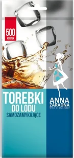 Anna Zaradna Woreczki do lodu samozamykające /500 szt./ - Folia, papier śniadaniowy, serwetki - miniaturka - grafika 2