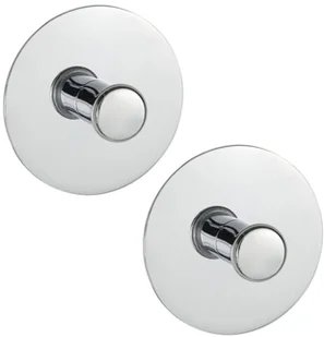 Wenko 18767100 Turbo-Loc wieszak ścienny, mocowany bez wiercenia, stalowy, kolor srebrny 18767100 - Wieszaki i stojaki - miniaturka - grafika 2