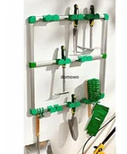 Pozostałe narzędzia ogrodowe - ORGANIZER WIESZAK NA NARZĘDZIA SZCZOTKI PÓŁKA - miniaturka - grafika 1