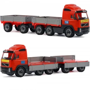 Wader QT Volvo z burtami i pzyczepą - Samochody i pojazdy dla dzieci - miniaturka - grafika 2