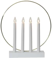 Oświetlenie świąteczne - Eglo Eglo 410979 - Świecznik bożonarodzeniowy GLOSSY 4xE10/3W/230V biały - miniaturka - grafika 1