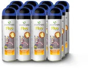 Sprzęt geodezyjny - Soppec NIEBIESKA farba do oznaczeń FLUO TP +12 op.12szt - miniaturka - grafika 1