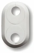Akcesoria hydrauliczne - Rozeta podwójna do rur PE / PEX fi 20 mm - miniaturka - grafika 1