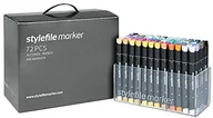 Kredki, ołówki, pastele i pisaki - Stylefile zestaw markerów 60347201 - miniaturka - grafika 1