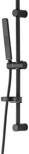 Kuchinox Zestaw natryskowy na drążku czarny ARES Kuchinox NKS 71A1 - Zestawy prysznicowe - miniaturka - grafika 5