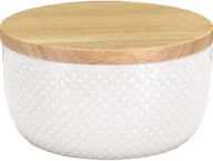 Pojemniki łazienkowe - Kleine Wolke Pojemnik Dotty White 4004478323605 - miniaturka - grafika 1