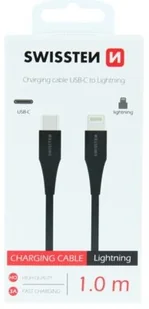 SWISSTEN Kabel USB Typ-C Lightning SWISSTEN 1 m Czarny - Kable USB - miniaturka - grafika 2