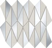Płytki ceramiczne - Tubądzin Zień SOPHISTICATED LUCID PEARL MOZAIKA ŚCIENNA 26,9X23 - miniaturka - grafika 1