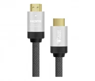 Kable komputerowe i do monitorów - Silver Monkey Silver Monkey Kabel HDMI 2.0 HDMI 1m - miniaturka - grafika 1
