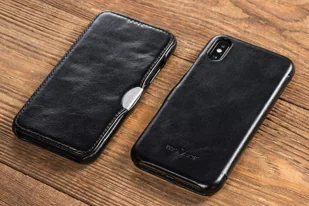moVear moVear flipSide C etui do Apple iPhone Xr | 100% Skóra AIPXRS0CIBKVBK - Etui i futerały do telefonów - miniaturka - grafika 5