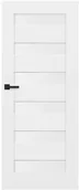 Drzwi wewnętrzne - Drzwi pełne Trame 70 prawe białe SWHF000115KF - miniaturka - grafika 1