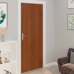 vidaXL Okleina meblowa samoprzylepna, jasny dąb, 500x90 cm, PVC vidaXL - Naklejki na drzwi i meble - miniaturka - grafika 3