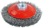 Akcesoria do elektronarzędzi - EXTOL CRAFT Szczotka tarczowa 100 mm 17006 - miniaturka - grafika 1
