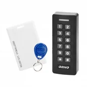 Zamki i wkładki - Zamek szyfrowy z czytnikiem kart i breloków zbliżeniowych, IP20 , Antracyt, Funkcja Gościa OR-ZS-820 - miniaturka - grafika 1