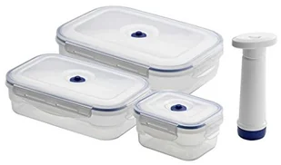 Compactor 3-częściowy komplet pojemników próżniowych plastikowych do żywności Aspi Fresh - Zgrzewarki do folii i pakowarki próżniowe - miniaturka - grafika 2