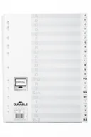 Przekładki do segregatorów - DURABLE Przekładki do segregatora A-Z A4 24 stron białe 6164-02 - miniaturka - grafika 1