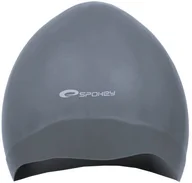 Pływanie - Spokey Spookey, Czepek pływacki silikonowy, szary, rozmiar uniwersalny - miniaturka - grafika 1