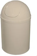 Kosze na śmieci - Bisk Kosz na śmieci beżowy 5 l - miniaturka - grafika 1
