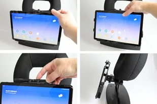 Brodit AB Uchwyt pasywny do Samsung Galaxy Tab S4 10.5 711077 - Uchwyty samochodowe do telefonów - miniaturka - grafika 3