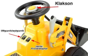 Super-Toys ŁADOWARKA, LOADER, SPYCHACH BUDOWLANY NOWOŚĆ/TR1605 TR-1605-ŻÓŁTY - Pojazdy elektryczne dla dzieci Super-Toys ŁADOWARKA, LOADER, SPYCHACH BUDOWLANY NOWOŚĆ/TR1605 TR-1605-ŻÓŁTY - Pojazdy elektryczne dla dzieci - miniaturka - grafika 22