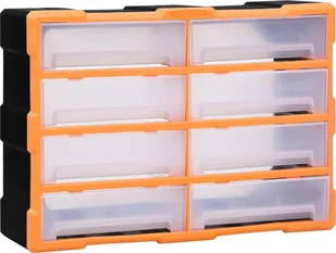 vidaXL vidaXL Organizer z 8 dużymi szufladkami 52x16x37 cm - Skrzynki i torby narzędziowe - miniaturka - grafika 2
