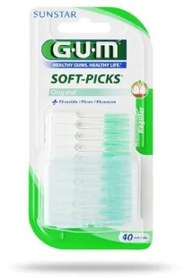 ELER PAWEŁ RUCIŃSKI SUNSTAR GUM SOFT-PICKS Czyściki międzyzębowe Large 40 szt 9076856 - Szczoteczki międzyzębowe - miniaturka - grafika 4