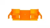 Rozdzielnie elektryczne - wago Adapter montażowy na 4 złączki MIKRO pomarańczowy 243-112 /10szt./ 243-112 - miniaturka - grafika 1