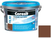 Fugi - Ceresit Fuga cementowa WODOODPORNA CE40 brązowy 2 kg - miniaturka - grafika 1