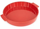 Naczynia żaroodporne - Peugeot 60398 Appolia forma do tarty, ceramika, czerwona - miniaturka - grafika 1