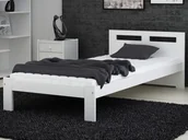 Łóżka - Magnat Meble Łóżko DMD1 90x200 Białe - miniaturka - grafika 1
