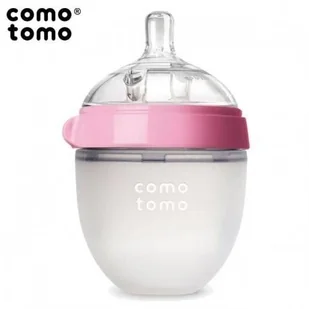 COMOTOMO COMOTOMO - antykolkowa butelka silikonowa MOM'S BREAST 150 ml Pink NEWBORN 45792-uniw - Butelki dla niemowląt COMOTOMO COMOTOMO - antykolkowa butelka silikonowa MOM'S BREAST 150 ml Pink NEWBORN 45792-uniw - Butelki dla niemowląt - miniaturka - grafika 1