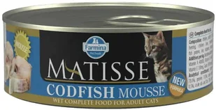 Matisse Farmina Mousse Premium z dorszem 85gr - Mokra karma dla kotów - miniaturka - grafika 2