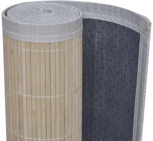 vidaXL Naturalny, prostokątny dywan bambusowy, 80x300 cm - Dywany - miniaturka - grafika 5