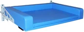 Meble i wyposażenie gabinetów medycznych - Ws Tech S.c SBN-02/80/75 przewijak ścienny do pielęgnacji i badania niemowląt SBN-02 80x75cm - miniaturka - grafika 1