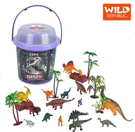 Figurki dla dzieci - Dino Wild Republic #22113 Bucket Figurine Playset. Novelty 2018. - miniaturka - grafika 1