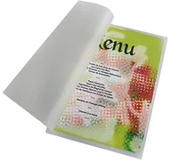 Folie do laminatora - Unbekannt PAVO kasetka na Premium foliami do laminowania format DIN A4, 2 X 75 mikronów, 100-ER Pack 8005208 - miniaturka - grafika 1