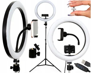 Lampa Pierścieniowa do Kamer Telefonów Aparatów - Kamery cyfrowe - akcesoria - miniaturka - grafika 4