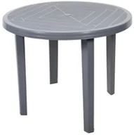 Stoły ogrodowe - Stół Opal okrągły fi 90 cm szary - miniaturka - grafika 1